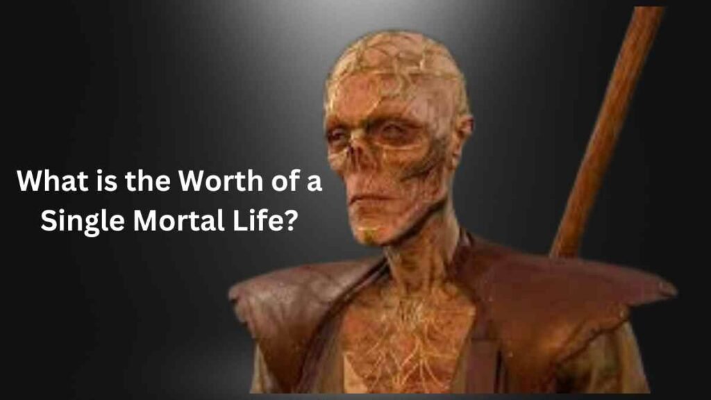 What is the Worth of a Single Mortal Life?